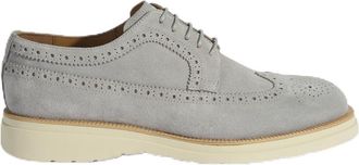 Desa Man Slip-Ons - Suede Upper, Leather Lining, Elastic Laces, Flat Heel, Breathable | Blue - 40