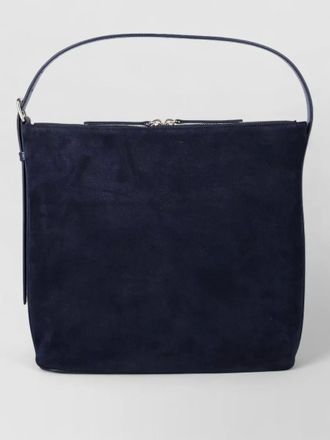 A.P.C. vera shoulder bag suede finish handle