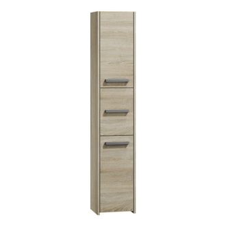 Hucoco Hucoco - verona - Colonna bagno 30x30x170 - Mobile contenitore bagno - Mobile wc