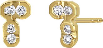 Bony Levy 18K Yellow Gold Diamond Stud Earrings at Nordstrom Rack