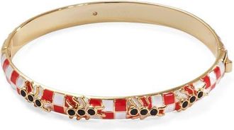 Alex and Ani Picnic Blanket Hinge Bangle with Ants in Red at Nordstrom