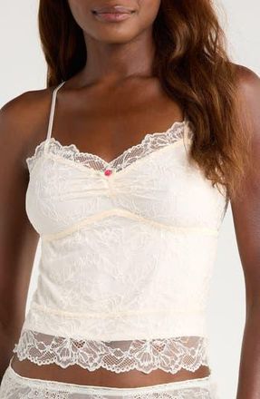 Free People Lacey Essential Crop Camisole in Seasalt at Nordstrom Rack, Size X-Large