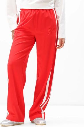 ALIX The Label Alix The Label, Fitness, Dames, Rood, M, Polyester, Woven Strass Stripe Pants