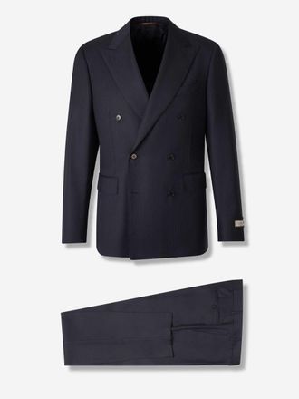 Canali Double-Breasted Wool Suit