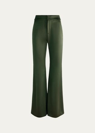 Alice & Olivia Dylan High-Rise Wide-Leg Pants