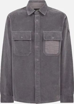 Belstaff Mens Belstaff Fallgate Shirt Tornado Grey - Size: 40/Regular