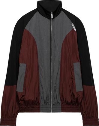 GCDS Colour-Block Jas - Dames - Zomerjassen - Rood - XS - Nylon - Jassen