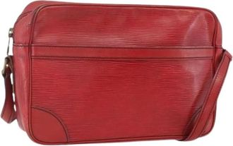 Louis Vuitton Pre-owned Vintage Cross Body Tas - Dames - Vintage Schoudertas - Rood - ONE Size - Leer - Vintage