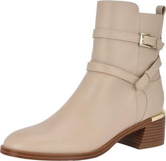 Calvin Klein Womens Jasen Ankle Boot, Light Natural 112, 6 UK