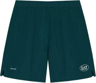 Emporio Armani Shorts sportivi con logo - Verde