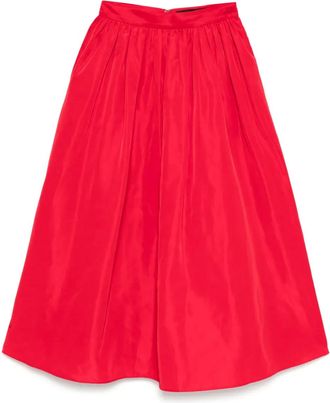 Karl Lagerfeld Gonna Voluminous - Rosso