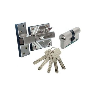 Lince Cerrojo 7930rcm Puntos Antibumping+antirotura Niquel - Lince