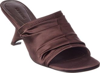 SIMKHAI Simkhai Shadow Satin Mule