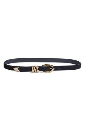 Madewell Triple Keeper Suede Belt in Juniper Berry at Nordstrom, Size Medium