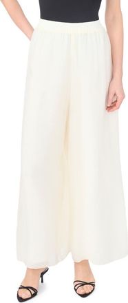 Halogen Semisheer Wide Leg Pants in New Ivory at Nordstrom Rack, Size X-Small