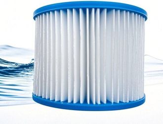 OEM Paquete De 8 Filtros De Cartucho Vi Para Bestway Lay-z-spa, Filtro De Spa Y Jacuzzi Tipo Vi Para Filtros Coleman Saluspa, Para Filtro Bestway, Lay-z S