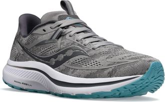 Saucony Women Omni 21 Running Shoes In Alloy/rainfall