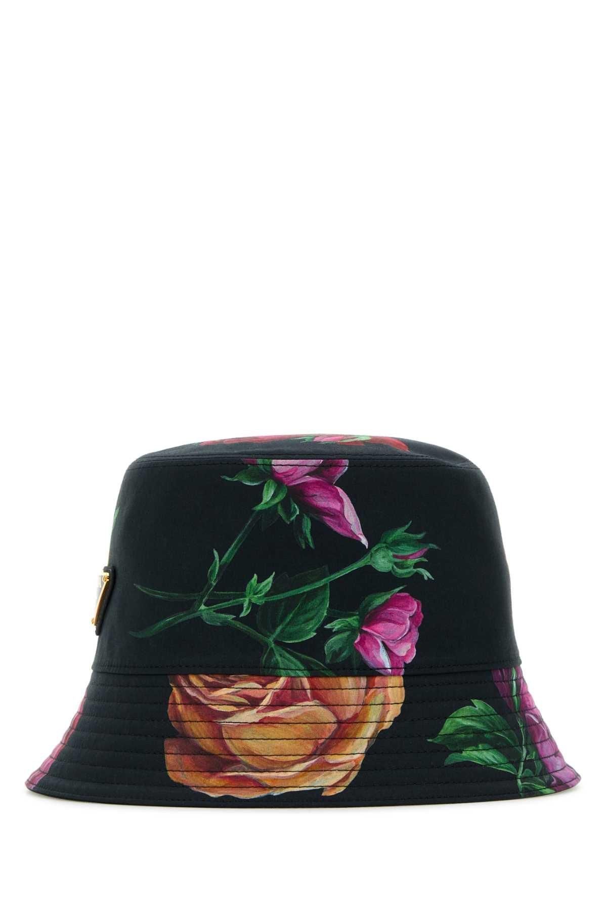 Prada suede shearling bucket hat - women - Sheep Skin  display picture 2
