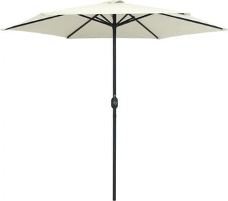 Trade Shop Trade Shop - Copy Of Ombrellone Da Giardino Parasole Piscina Terrazza &Oslash;270x220cm Verde Manovella 017057