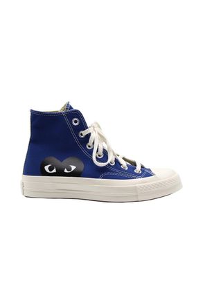 Comme Des Garçons Black Heart Chuck 70 In Blue Shoes