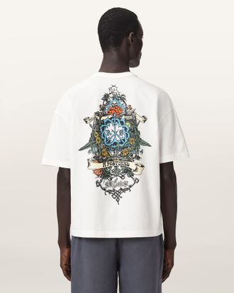 AllSaints Cotton Saviour Boxy Fit Short Sleeve T-Shirt, Size: XXL