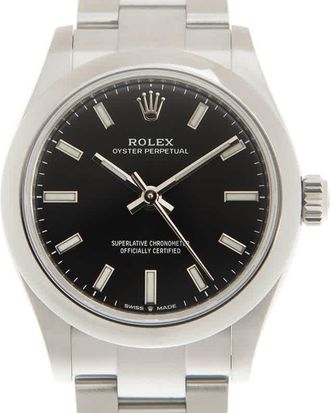 Rolex Oyster Perpetual 31 Automatic Black Dial Ladies Watch 277200BKSO
