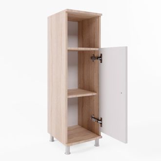 Vicco Armario Mediano Fynn, Sonoma/blanco, 30 X 95 Cm
