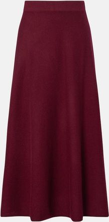 Lisa Yang Torie cashmere midi skirt
