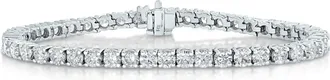Vir Jewels 2 cttw Lab Grown Diamond Tennis Bracelet in 14K White Gold 7 Inch For Women
