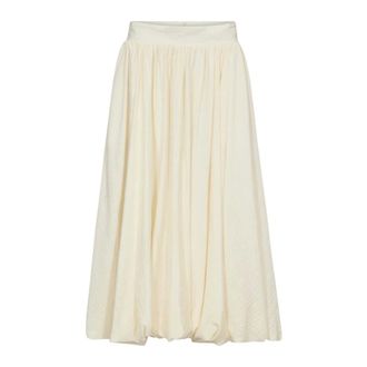 Co'Couture Midi Skirt - female - CoCouture - Midi Skirts - Beige - XS - Skirts