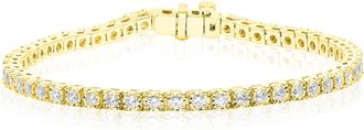 Vir Jewels 7 cttw Lab Grown Diamond Tennis Bracelet in Sterling Silver 8 Inch For Women