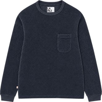 La Paz Duarte Long Sleeve Tee - Heren - Longsleeves - Blauw - S - Katoen - Tops