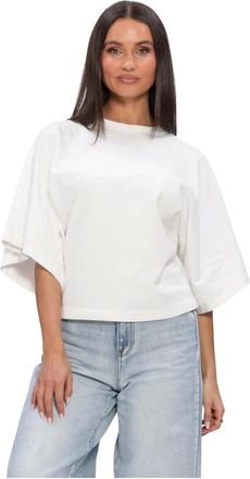 Catwalk Junkie Dames, Tops, Wit, Maat: XS Linnen