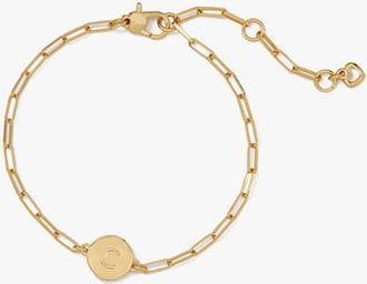 Kate Spade New York Initial C Chain Bracelet