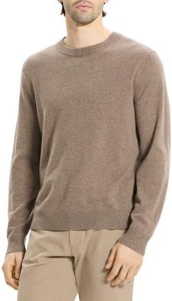 Theory Hilles Cashmere Sweater in Dark Feather Melange at Nordstrom Rack, Size Xx-Large