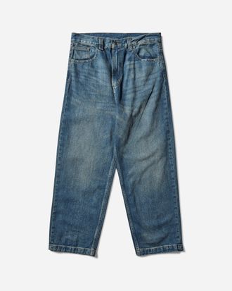 Carhartt Work in Progress Men s Brandon Pants Blue (Worn Washed)