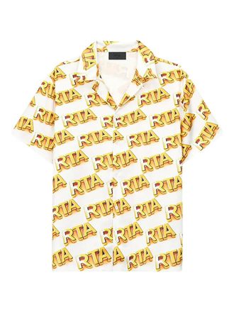 Rta Nathan button-down shirt - men - Polyester - M - White