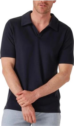 Matinique Tops, Heren, Blauw, M, Wol, Navy Polo Shirt voor Heren