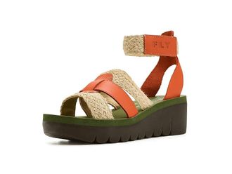 FLY London Yory430fly Womens Sandals Scarlet : EU 41 (US Womens 10-10.5) M, Leather