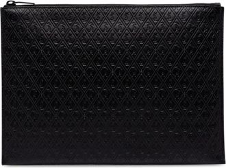 Saint Laurent Pre-owned Saint Laurent Leather Monogram Allover Tablet Case Ladies VUY1ZD0F9PN4JJ5D