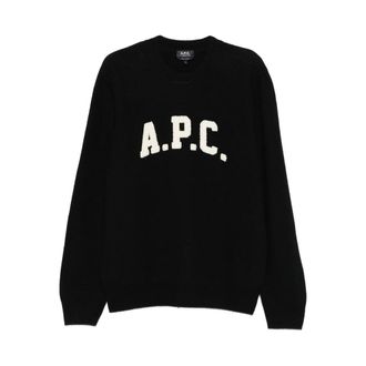 A.P.C. A. P.C.-Maglioni Nero-Uomo