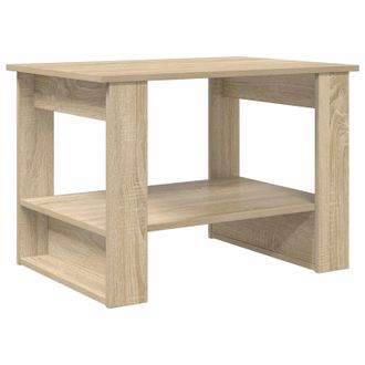 vidaXL Mesa De Caf&eacute; Roble Sonoma 72 X 50 X 50 Cm Madera De Ingenier&iacute;a Vidaxl