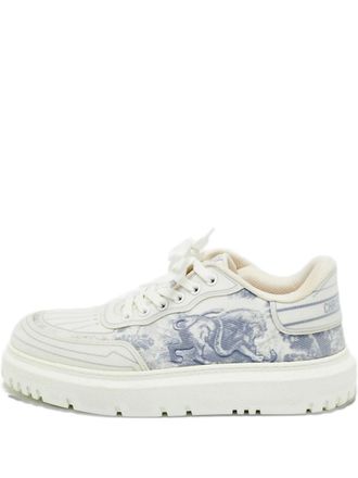 Dior Dior Addict logo sneakers - White