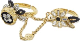 Louis Vuitton Black Band Ring (Pre-Owned)