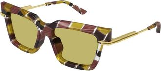 Bottega Veneta Stijlvolle Brillen - Dames - Zonnebrillen - Veelkleurig - 53 MM - Accessoires