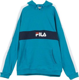 Fila Lichtgewicht Hoodie - Heren - Hoodies - Blauw - L - Katoen - Hoodies & sweatvesten