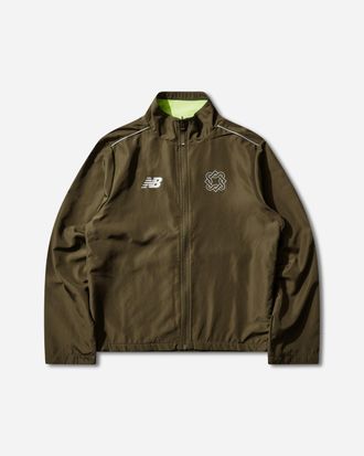 New Balance Men s Lack of Guidance Reversible Jacket Woodland