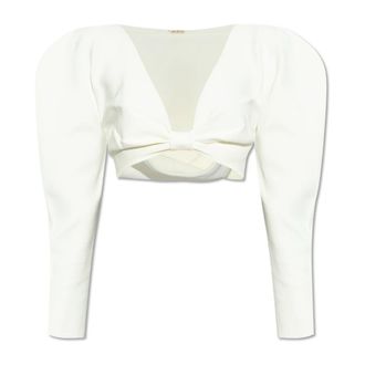 Cult Gaia Donna, Camicette, Beige, M, new