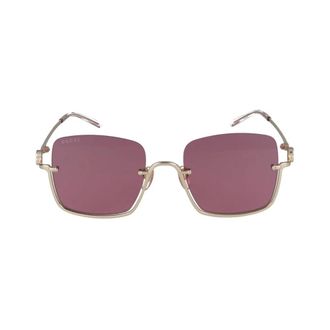 Gucci Gg1279S Sunglasses - female - Gucci - Sunglasses - Yellow - 54 MM - Accessories
