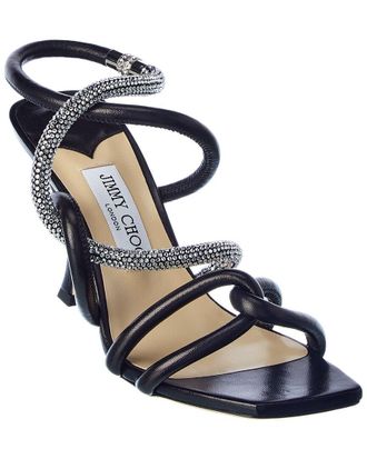 Jimmy Choo London Lonnie 90 Leather Sandal